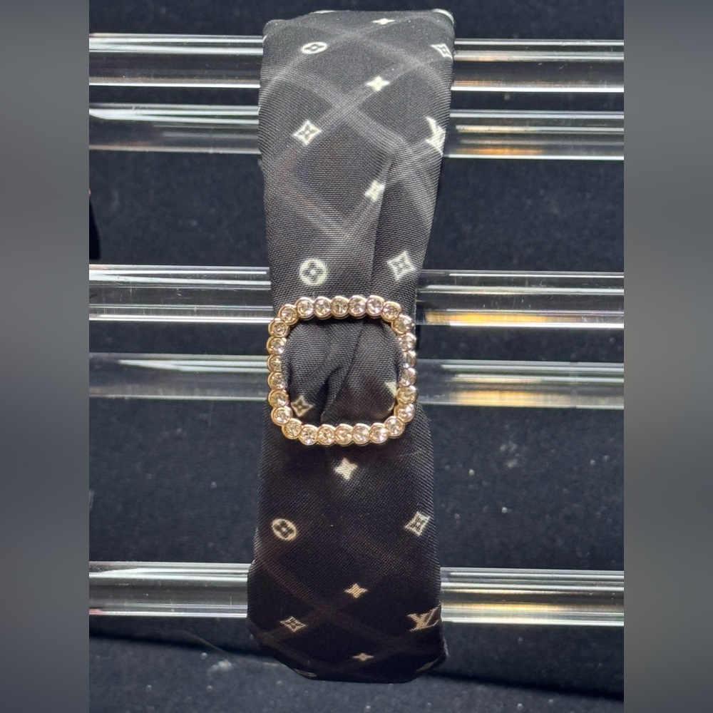 Mint Gold Tone Bling Headband